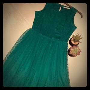 Ricki's Teal Lace Dress